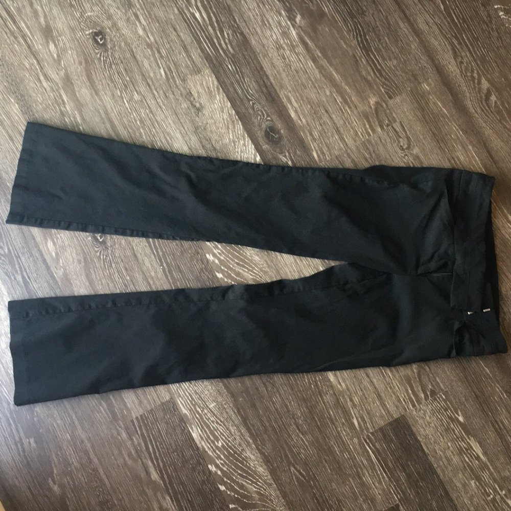 women's black dress pants